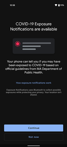 Massachusetts MassNotify app