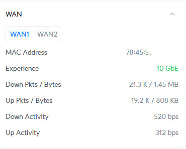 packet flow status 2